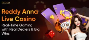Reddy Book Live Casino: Real-Time Gaming with Real Dealers & Big Wins